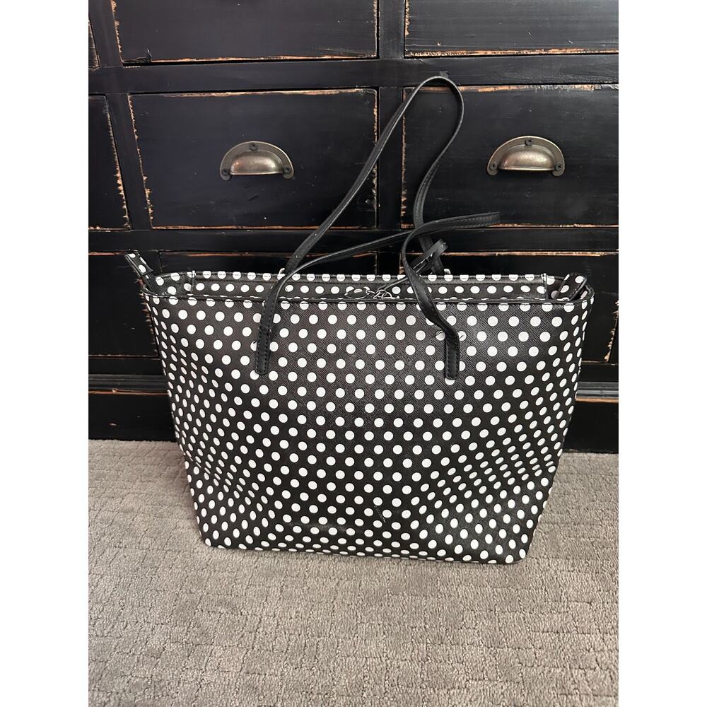 Guess Polka Dot Tote Bag - Picture 4 of 6